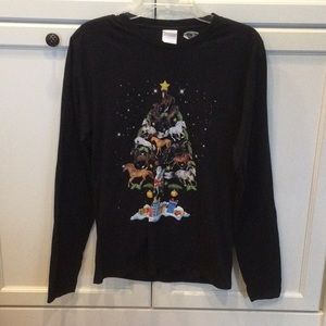 Horse Christmas Tree Shirt!